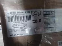 Mängden socker i Sliced Deli Style Turkey Breast