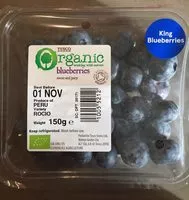 Mängden socker i Blueberry