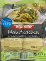 Mängden socker i Maultaschen