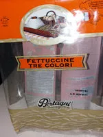 Mängden socker i fettucine tre colori