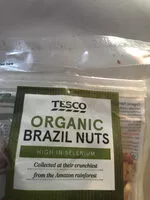 Mängden socker i Organic Brazil Nuts