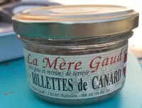 Mängden socker i Rillettes de canard