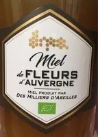 Mängden socker i Miel de fleur d'Auvergne