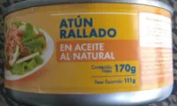 Mängden socker i Atún Rallado en Aceite al Natural