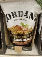 Mängden socker i Jordan’s Super Nutty Granola