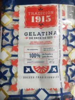 Mängden socker i Gelatina de Pata 1915