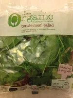 Mängden socker i Organic tenderleaf salad