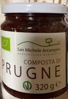 Mängden socker i Composta di prugne bio