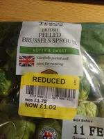 Mängden socker i brussel sprouts
