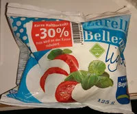 Mängden socker i Mozzarella Bellezza light