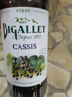 Mängden socker i sirop cassis