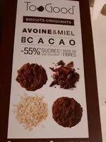 Mängden socker i Too good biscuits