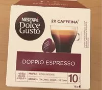 Mängden socker i Dolcegusto