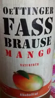 Mängden socker i Fassbrause Himbeer&Minze