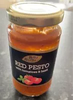 Mängden socker i Red pesto