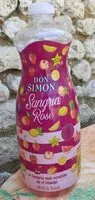 Mängden socker i Sangria rosé