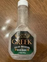 Mängden socker i Gazebo Room Greek Salad Dressing and Marinade
