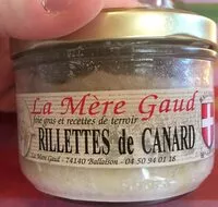 Mängden socker i Rillettes de canard