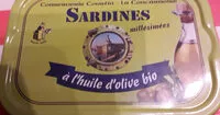Mängden socker i sardines à l'huile d'olive bio millésimees