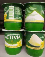 Mängden socker i Activia vanille