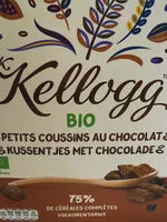 Mängden socker i w. k. Kellogg bio petits coussins au chocolat