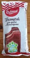Mängden socker i Tiramisú con queso mascarpone