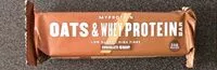 Mängden socker i Oats & whey protein bar