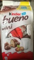 Mängden socker i Kinder bueno mini