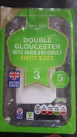 Mängden socker i Double Gloucester with Onion and Chives