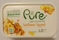 Mängden socker i Dairy and Gluten free Sunflower spread