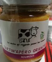 Mängden socker i Tartin'apéro orientale houmous