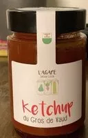 Mängden socker i Ketchup di Gros de Vaud