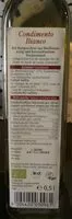 Mängden socker i Condimento Bianco