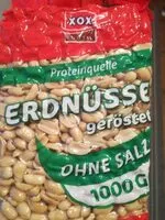 Mängden socker i Erdnüsse