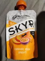 Mängden socker i Skyr Icelandic Style Yoghurt Mango & Papaya