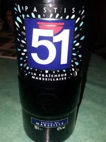 Mängden socker i Pastis 51