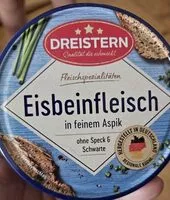 Mängden socker i Eisbeinfleisch