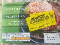 Mängden socker i aubergine & feta burgers