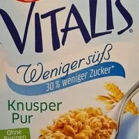 Mängden socker i Knuspermüsli