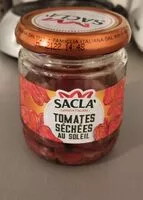 Mängden socker i Tomates séchées