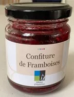 Mängden socker i Confiture de framboises
