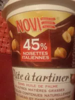 Mängden socker i pâte à tartiner