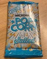 Mängden socker i microwave salt popcorn