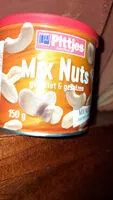 Mängden socker i Mix Nuts