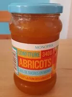 Mängden socker i Confiture d'abricots
