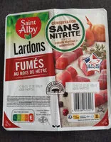 Mängden socker i Lardons fumés