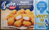 Mängden socker i Nuggets di MERLUZZO di Alaska