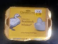 Free range duck eggs