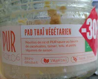 Mängden socker i Pad Thai végétarien