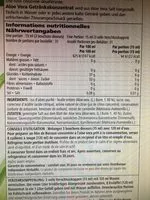 Mängden socker i Herbal Aloe Concentrado